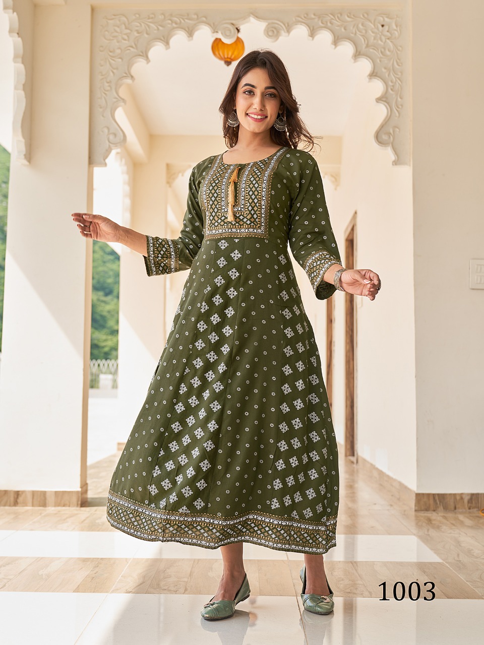 Ankle Length Kurta - Get Best Price from Manufacturers & Suppliers in India