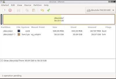 GParted-Allocated
