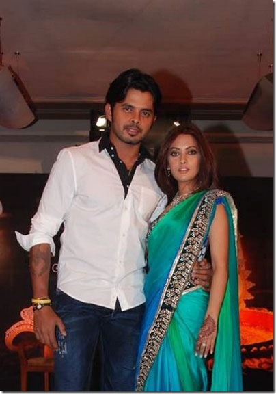 Sreesanth and Riya Sen at Gitanjali’s Rivaaz collection stills