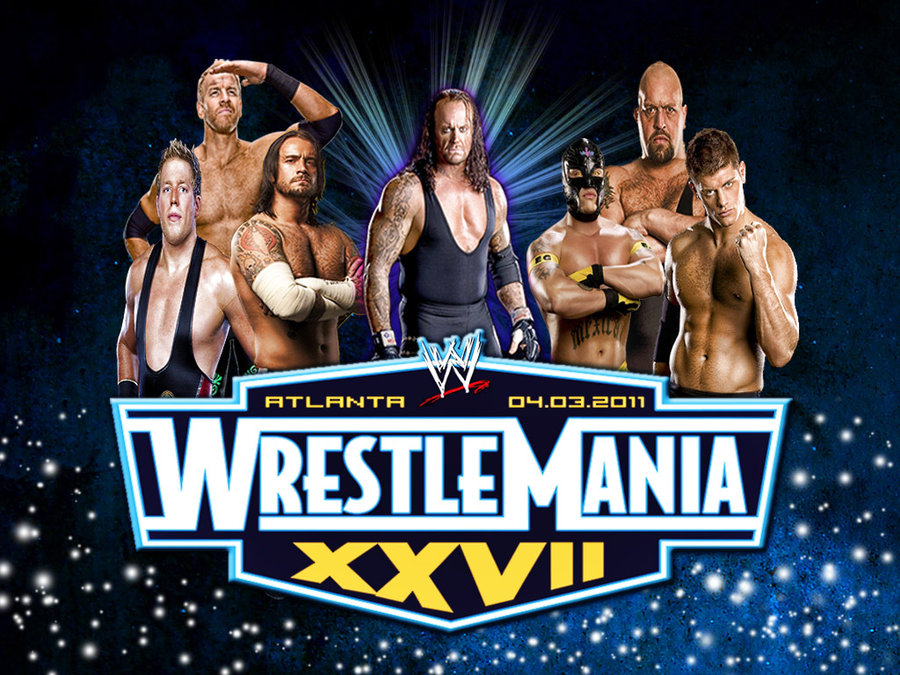 wwe wrestlemania 27 wallpaper. Wrestlemania 27 on 3rd March