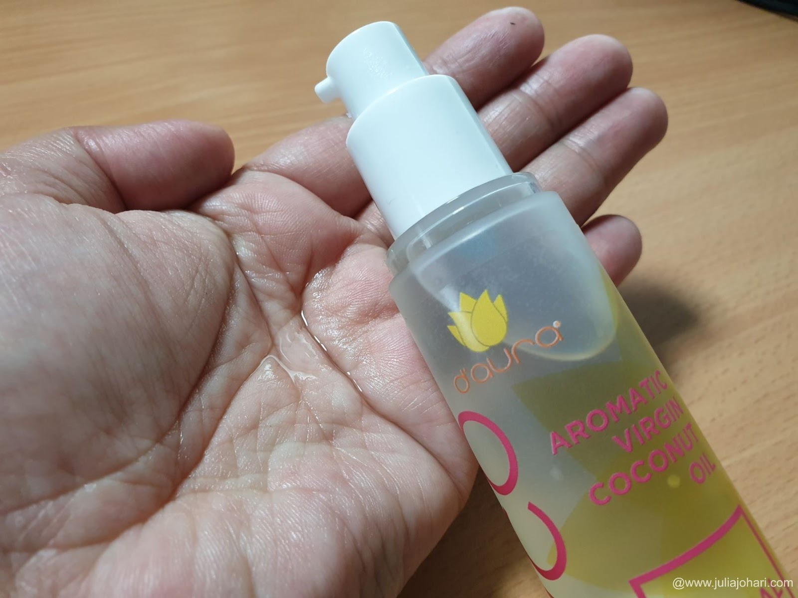 Minyak Kelapa Dara D'aura Aromatic Virgin Coconut Oil ...