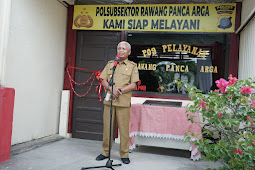 Bupati Asahan Menghadiri Pengukuhan Polsubsektor Tanjung Balai dan Polsubsektor Rawang Panca Arga