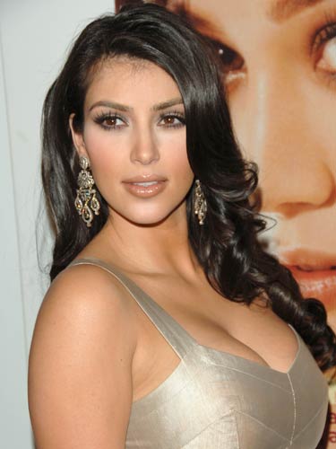 Kim Kardashian Sexy Hairstyle