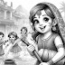 30+ Free Happy Holi Coloring Pages-DevArt.in