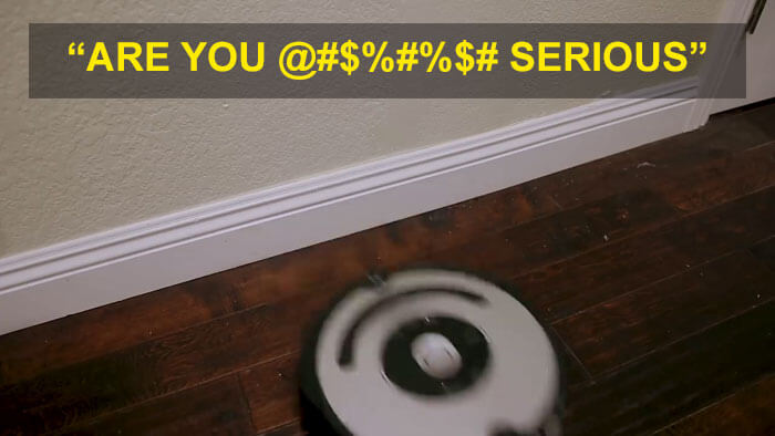 A YouTuber Modified A Roomba To Curse When Bumping Into Things