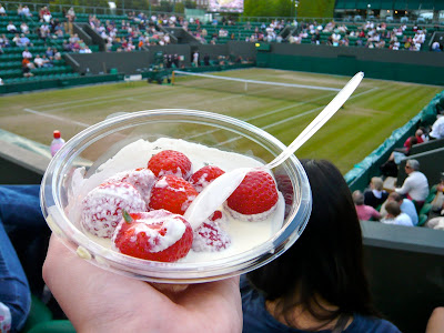 Image result for wimbledon strawberries and cream