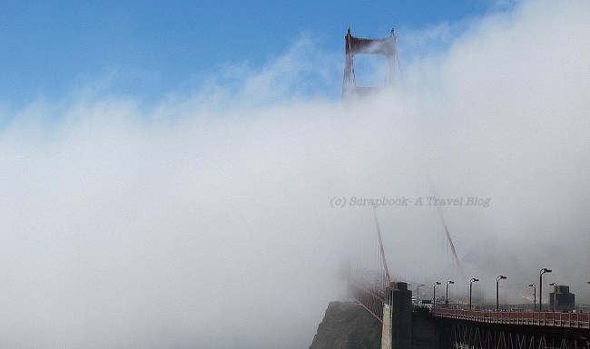 Golden Gate Bridge San Francisco Fog