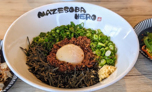 Classic mazesoba (spicy)