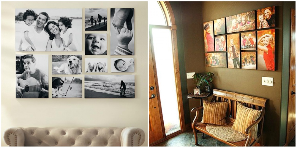 6 cool ideas how to hang frames with pictures