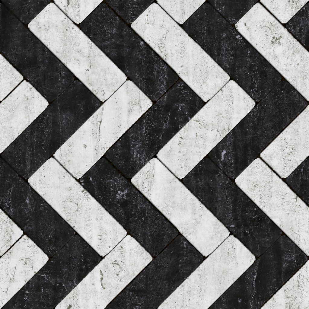 HIGH RESOLUTION TEXTURES Seamless Marble Black White Tile Pattern Texture