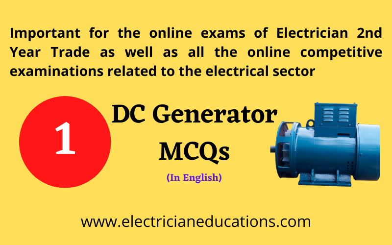 DC Generator MCQs -01