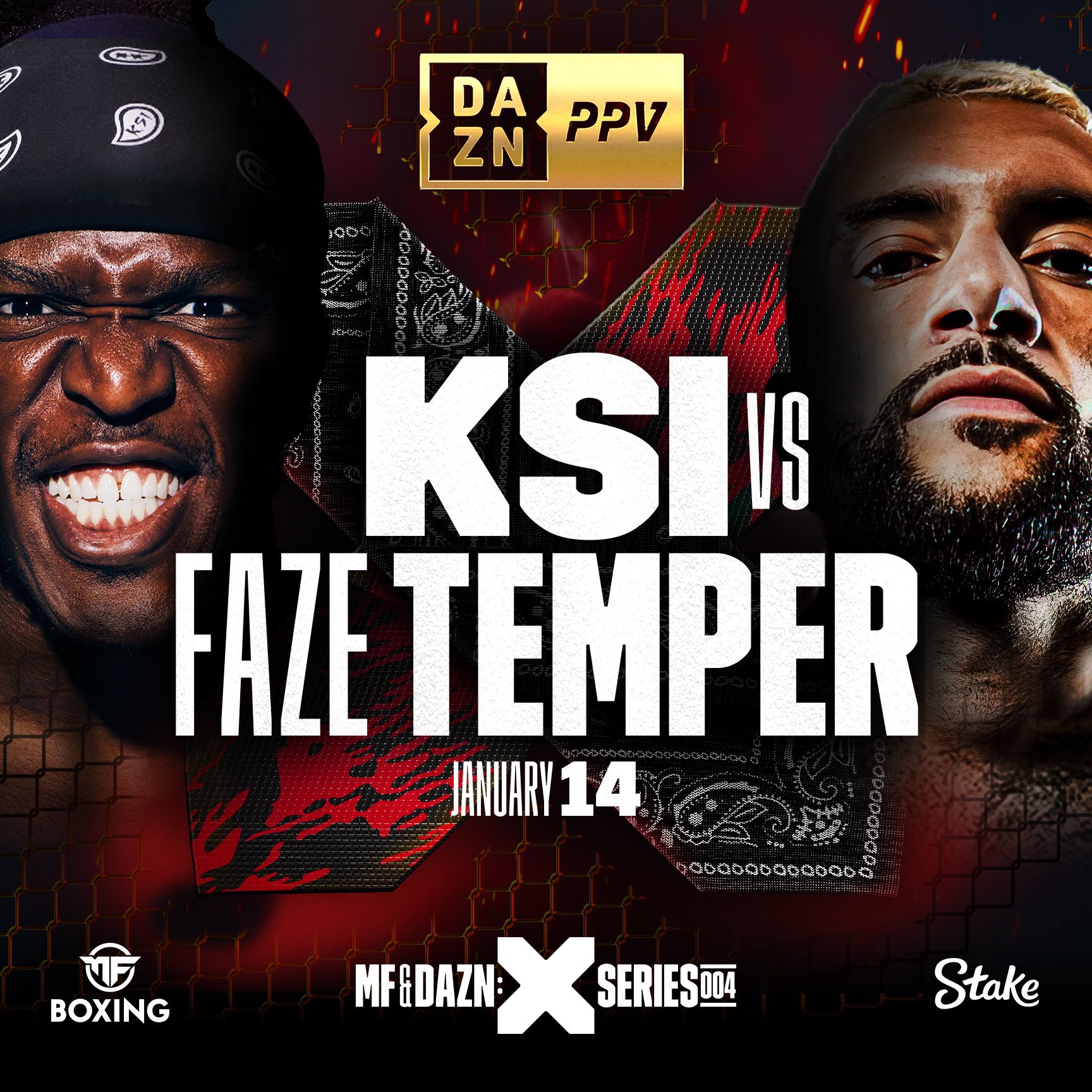 بث مباشر نزال كي أس آي ضد FAZE TEMPER في مباراة الملاكمة الإحترافية