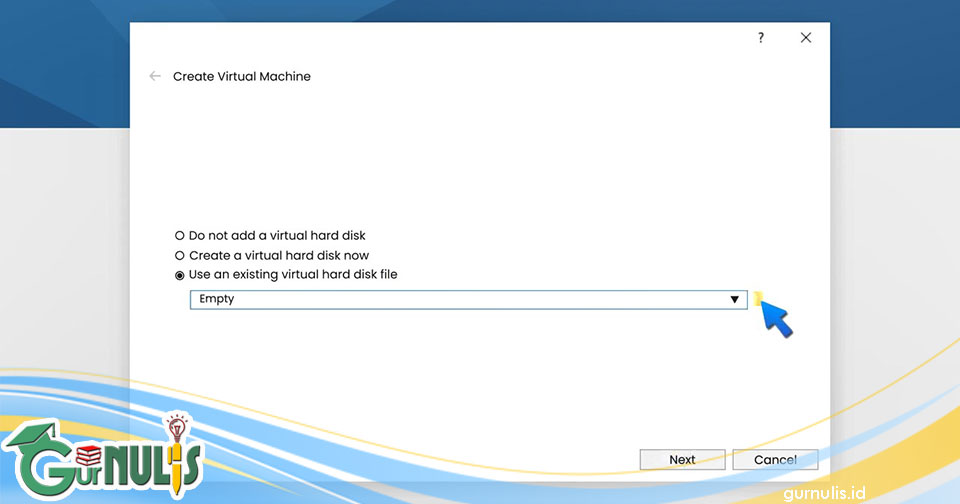 Cara Membuat Mesin Virtual VHD ANBK Semi Daring - www.gurnulis.id
