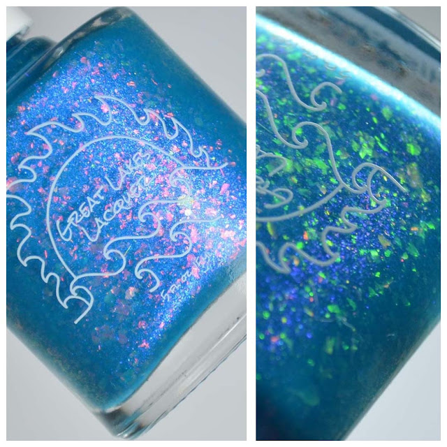 blue thermal nail polish