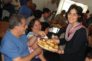 O lanche à moda caipira fez parte da festa