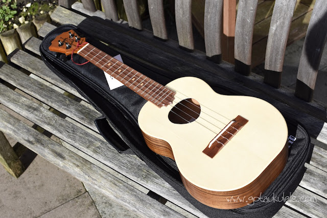 KoAloha Opio Spruce Tenor Ukulele