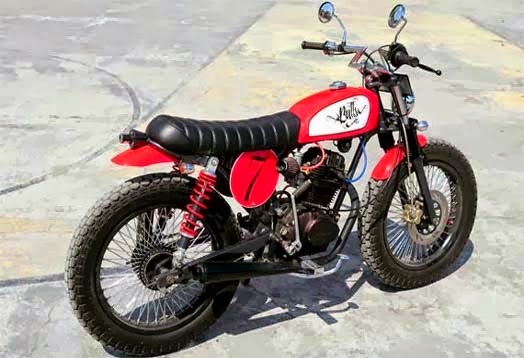 Modifikasi Honda CB100 Street Tracker - Modifikasi Motor