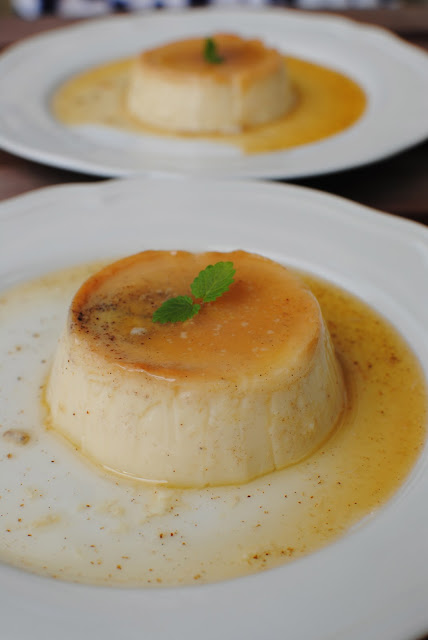 recept, efterrätt, creme caramel, franskt