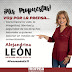  Soy mujer de palabra y resultados, lo que prometo, lo cumplo: Alejandrina León Torres