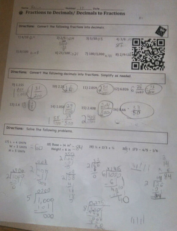 30 Extremely Intelligent School & University Ideas That Will Make You Jealous - My Son's Homework Has A Barcode That When Scanned Takes Him To An Instructional Youtube Video Posted By His Teacher Related To The Lesson