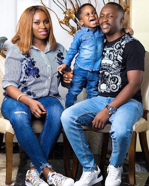 Ushbebe and his wife Annette celebrate their fourth anniversary of marriage