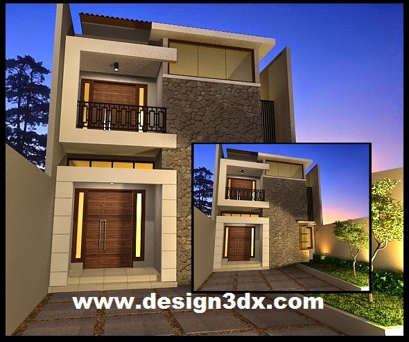 Desain Rumah Bali Modern Model Rumah 4 Tampak  2017-2018 