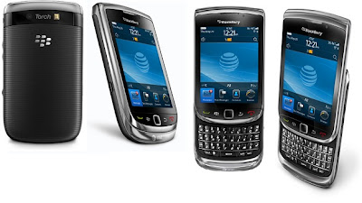 BlackBerry Torch QWERTY smartphone features