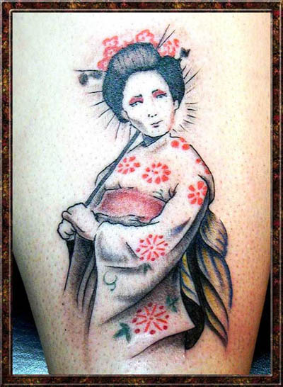 Best 10 Geisha Tattoos It is certainly of the old school.