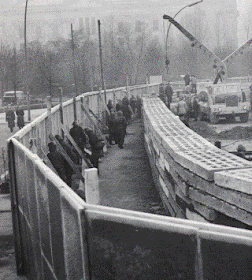 Construcción del Muro de Berlín