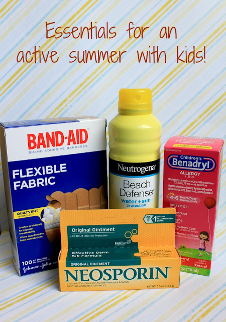 Essentials for an active summer with kids #RewardHealthyChoices #ad