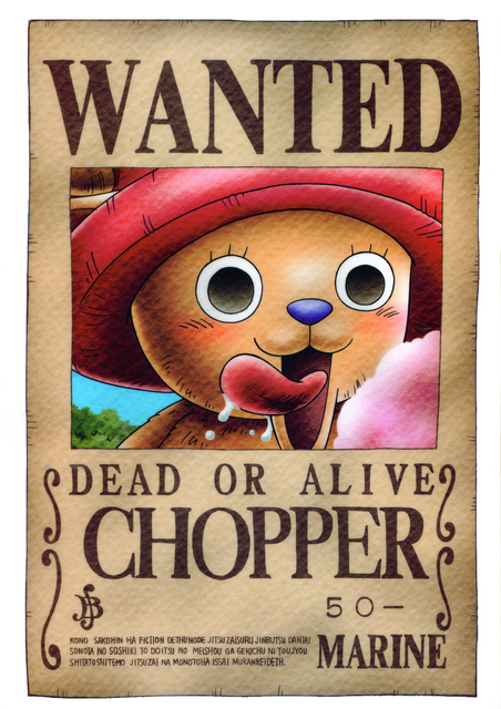 Onepiece Wanted Poster
