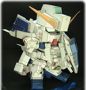 Papercraft SD RX-121-1 Gundam