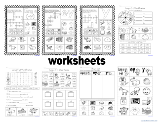 https://www.teacherspayteachers.com/Product/Long-e-y-ey-and-y-Literacy-Activities-Bundled-with-Assessment-617052