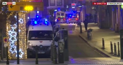 Strasburgo piomba nel terrore: spari al mercatino di Natale, 4 morti