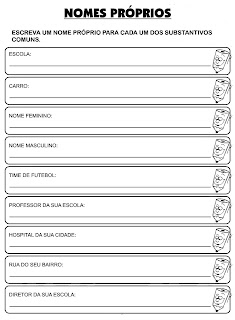 ATIVIDADES DE PORTUGUÊS PARA 3° ANO GRAMÁTICA INFANTIL