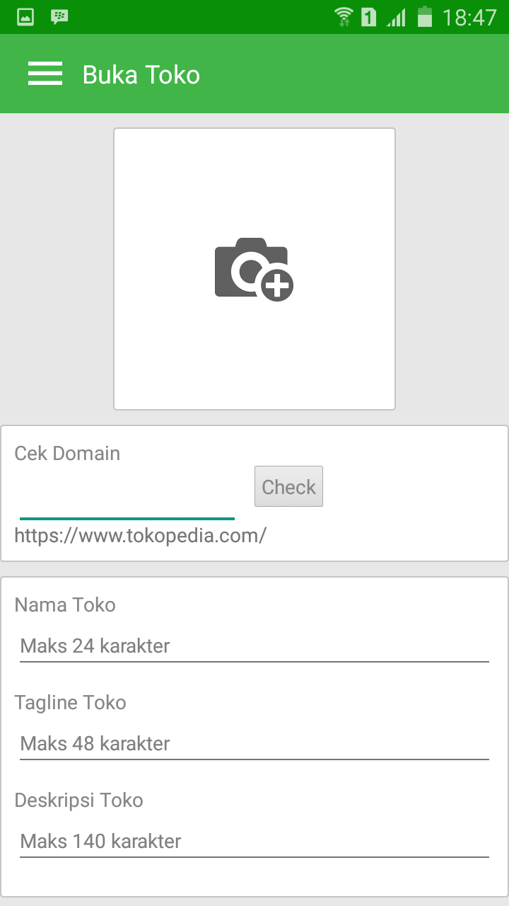 Cara Membuat Toko Online Di Aplikasi Tokopedia.com 