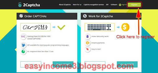 2Captcha Register