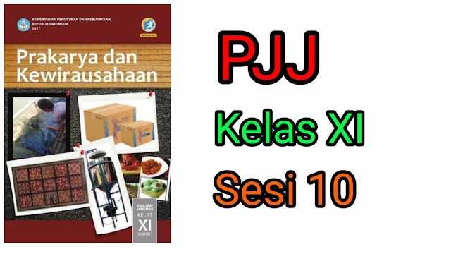 PEMBELAJARAN JARAK JAUH KELAS XI SESI 10