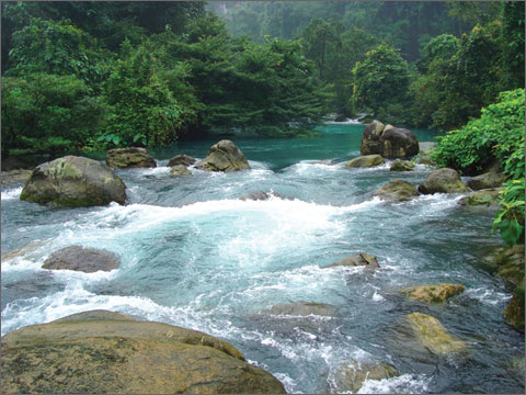 Suối Moọc - Quảng Bình
