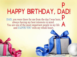 Father birthday wishes logo