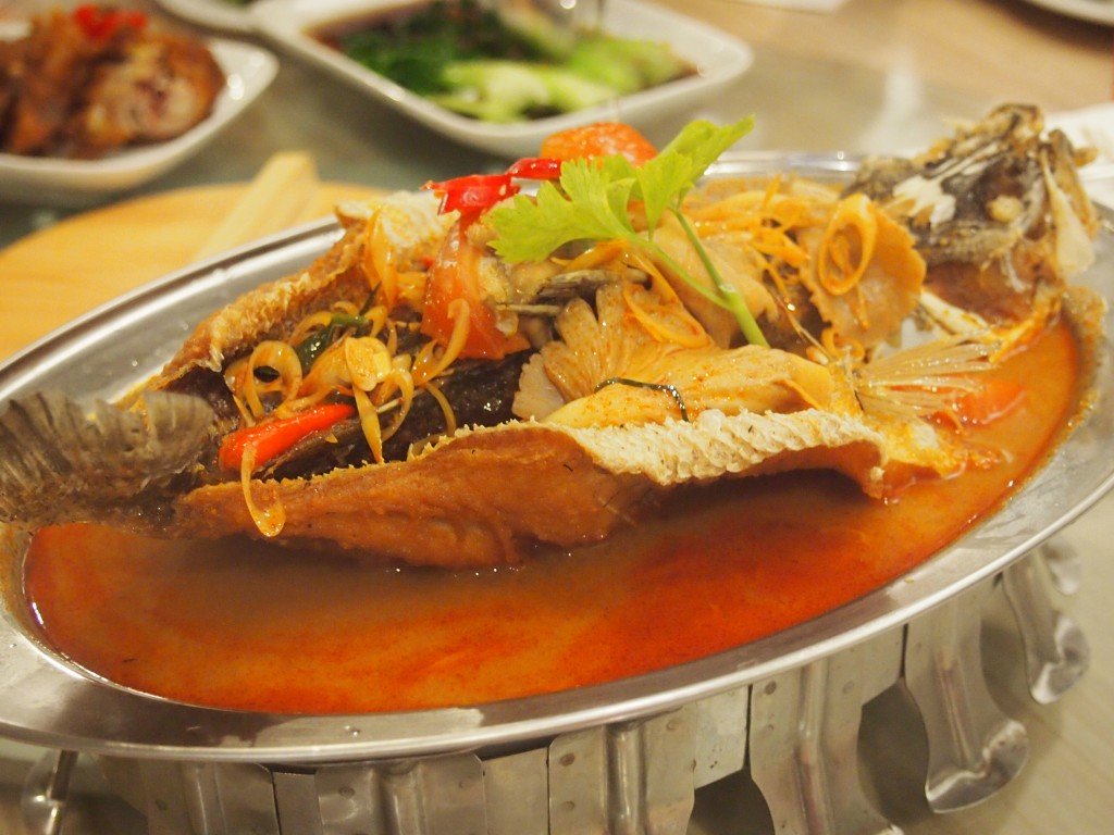 Ikan Siakap Masak Tom Yam Thai Resepi  Resepi Masakan 