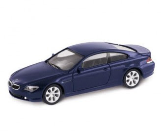 BMW 6 Series Coupé Mystic Blue miniature