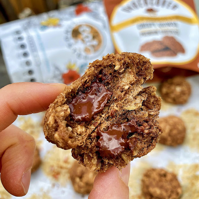 AD: Craving some #glutenfree chocolate chip cookies? These are #celiac safe, #nutfree, #eggfree and delicious! You'll also love the molten center.