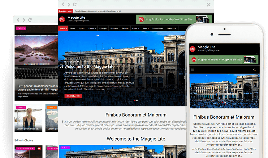 Maggie Lite – Free WordPress Magazine & Newspaper Theme