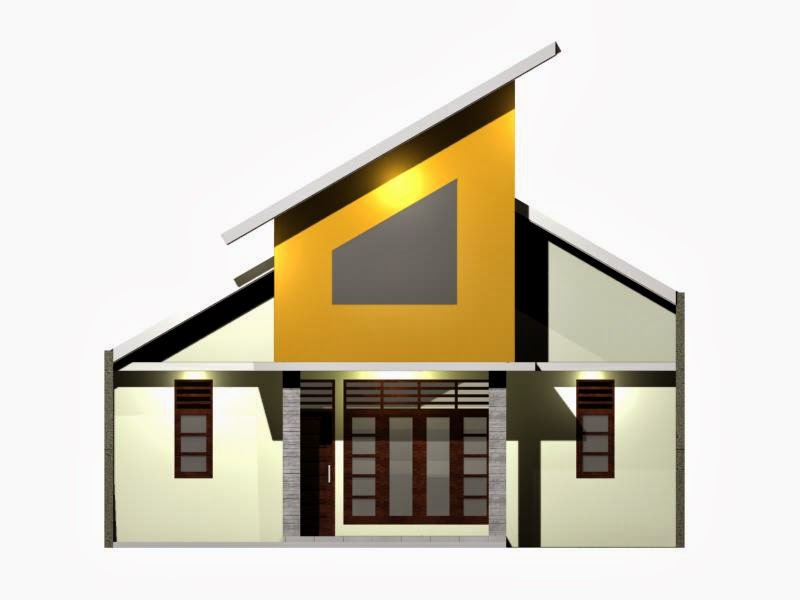 model atap rumah miring<br />