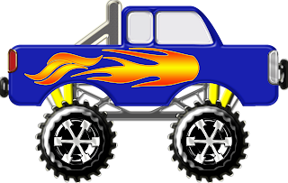 scrappinmargie: Monster truck SVG