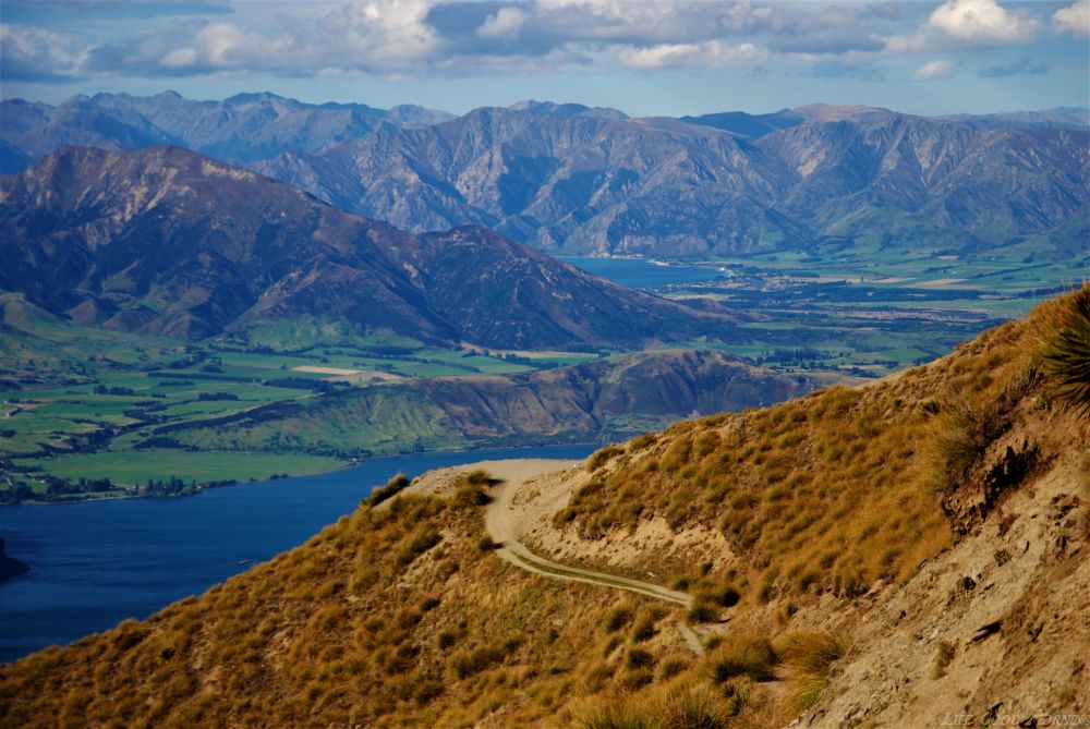 Roys Peak ( Nowa Zelandia) - niech to szlak.