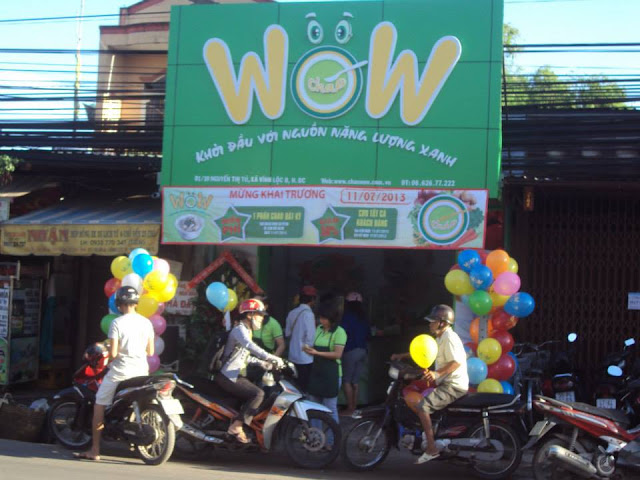Khai trương cửa hàng cháo dinh dưỡng WOW tại D1/10 NGUYỄN THỊ TÚ ,Huyện Bình Chánh, Tp Hồ Chí Minh