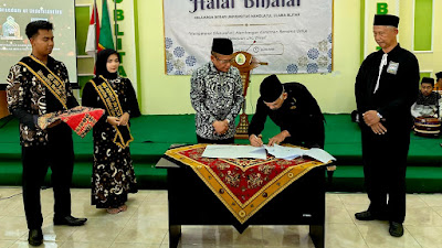 Persaudaraan Setia Hati Terate Cabang Blitar dan UNU Blitar Tandatangani MOU Pengembangan Pendidikan