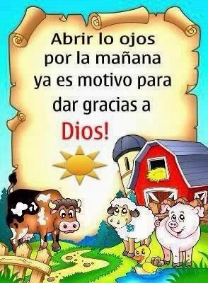 DAR GRACIAS A DIOS 